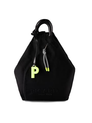 PICARD Lucky One City Rucksack 33 cm in schwarz