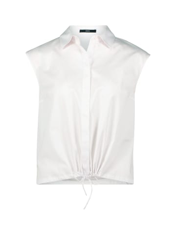 Zero  Bluse mit Bindeband in Brilliant White