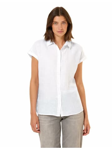 Cecil Kurzarmbluse für Damen in weiß