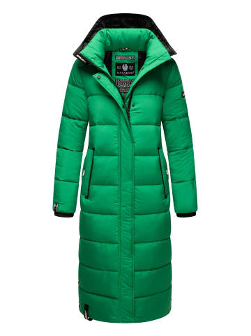 Navahoo Steppmantel Isalie in Smaragd Green