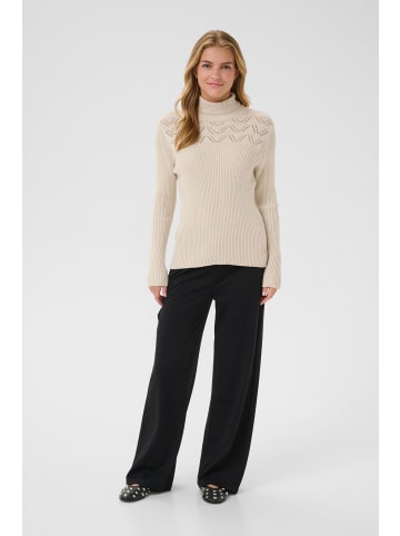 Cream Strickpullover CRDela Slim fit in Oat melange