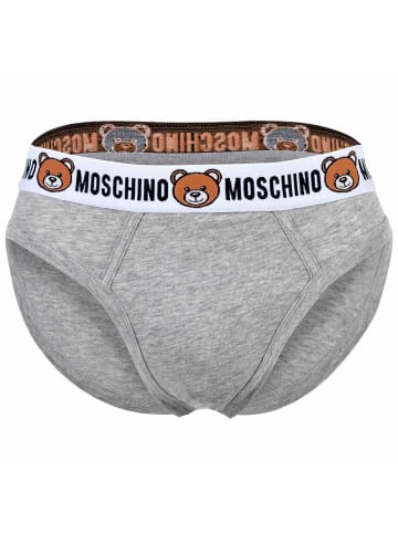 Moschino Slip 2er Pack in Grau