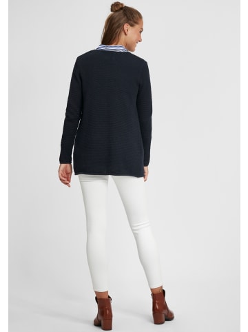 Oxmo Strickjacke OXHilda in Dunkelblau