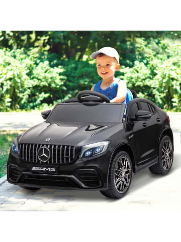 HOMCOM Mercedes-Benz AMG Elektroauto Schwarz
