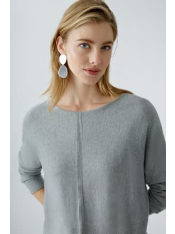 Oui Rundhalspullover für Damen in uni