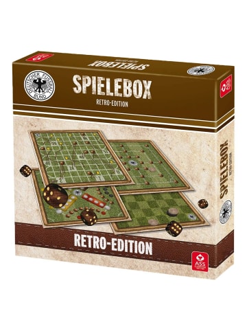 ASS Altenburger Spielkarten DFB Retro Spielebox in mehrfarbig