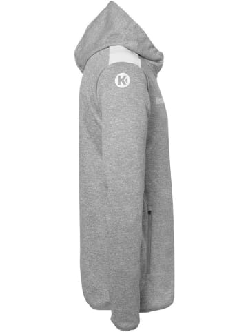 Kempa Trainingsjacke "Emotion 27 Kapuzenjacke" in Grau