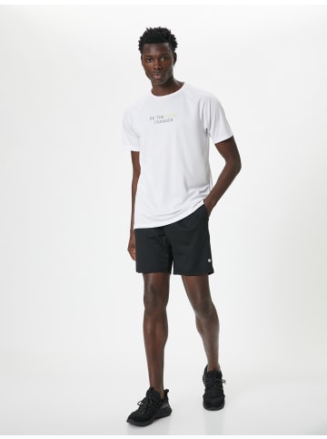 KOTON T-shirt in Weiß