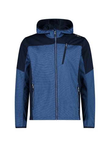 Campagnolo Jacke Man Jacket Fix Hood in Blau