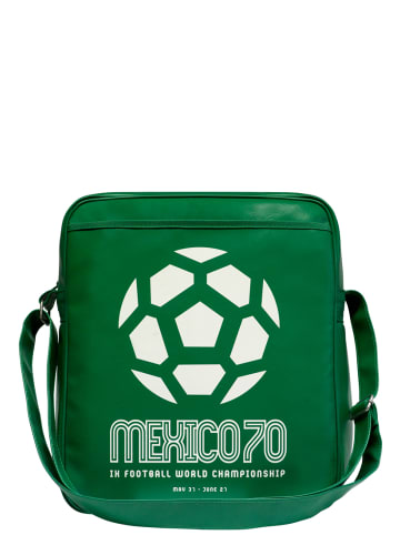 Logoshirt Schultertasche Mexico 70 Fußball-Weltmeisterschaft in grün