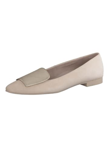 Paul Green Ballerinas in Beige/Gold