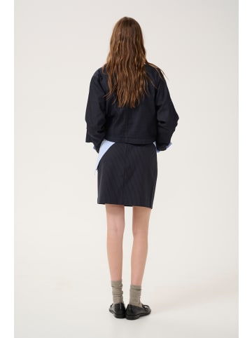 My Essential Wardrobe Rock VittaMW Pencil shape in Dark Sapphire Blue W. stripe