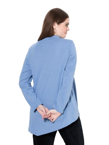 Ulla Popken Longshirt in kornblumenblau