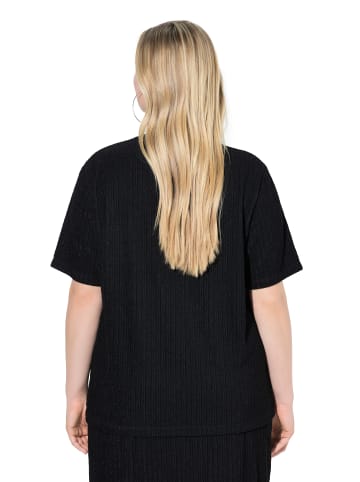 Ulla Popken Shirt in schwarz