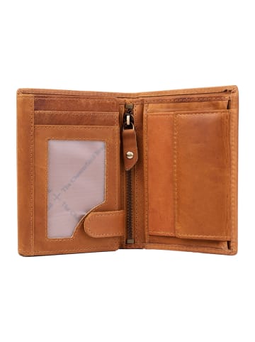 The Chesterfield Brand Hazel Geldbörse RFID Schutz Leder 13 cm cognac