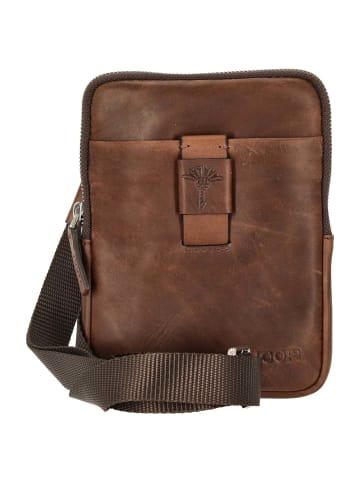 JOOP! Loreto Rafael - Schultertasche 18 cm XS (dark brown) in dark brown