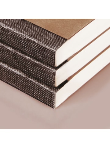 BRUNNEN Kladde Fact!plus A5 blanko 96 Blatt 90g/qm Karton-Einband flexibel ...