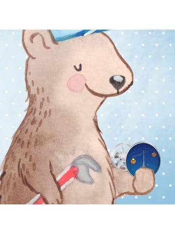 Mr. & Mrs. Panda Abflussstopfen Sternzeichen Waage ohne Spruch in Sternenhimmel Blau