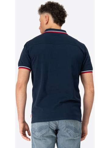 Lonsdale Polo "Lynton" in Blau