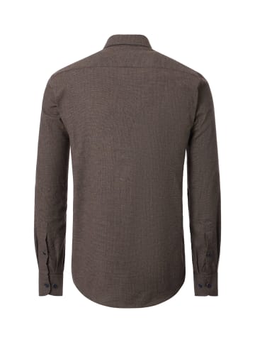 CASAMODA Freizeithemd in Braun