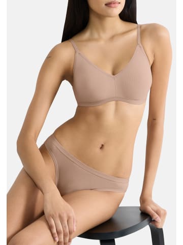 Sloggi Tai Slip GO Daily Cotton in Beige / weiß