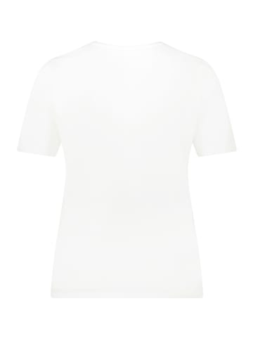 Betty Barclay Basic Shirt mit Aufdruck in Patch Cream /Khaki