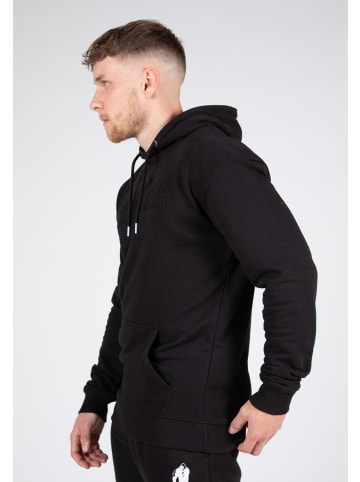 Gorilla Wear übergroßer Hoodie - Crowley - Schwarz