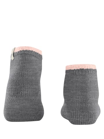 Falke Kurzsocken Cosy Plush in Grey mel.