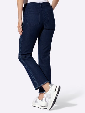 Heine Push-up-Jeans in dark blue