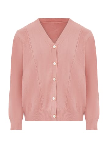 SANIKA Damen Strickjacke in Rosa