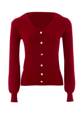 caspio Strickpullover in Rot