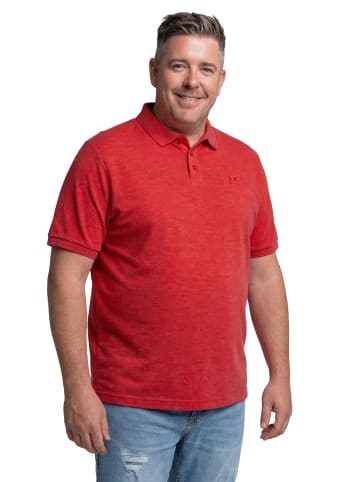 Men Plus Poloshirt in chilirot