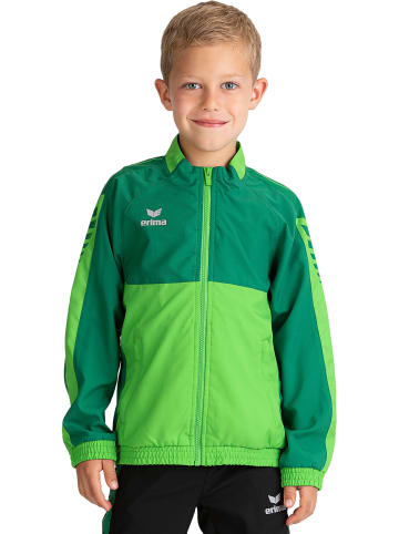 erima Six Wings Präsentationsjacke in green/smaragd