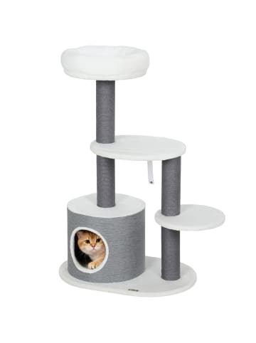 Pawhut Kratzbaum Grau 60,5L x 40,5B x 98H cm