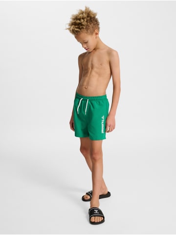 Hummel Verstellbare Taille Swim Kurze Hose Hmlbondi Lebensstil Jungen in PEPPER GREEN