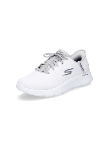 Skechers Sneaker Go Walk Flex New World in Weiß Grau