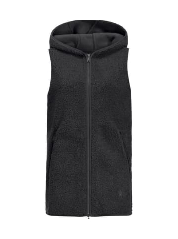 Jack Wolfskin Funktions-Fleeceweste HIGH CURL LONG VEST W in Schwarz