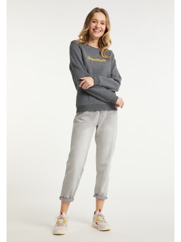 Schmuddelwedda Sweatpullover in Grau Melange