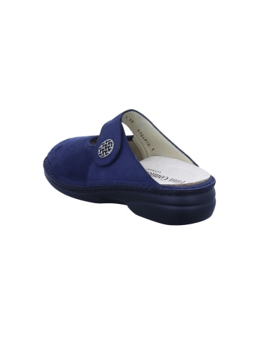 Finn Comfort Clog in blau