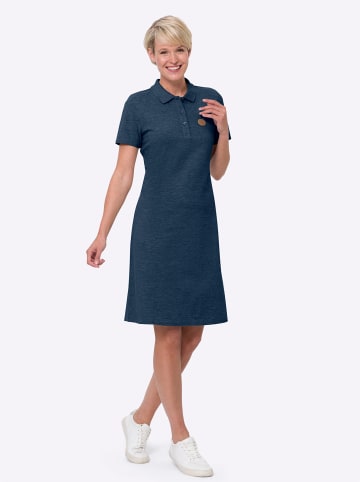 Sieh an! Polokleid in dunkelblau