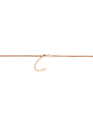 Adeliás Unisex Halskette – Kordelkette aus Edelstahl 70+5 in gold