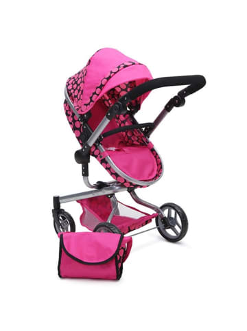 Moni Puppenwagen Bella 9695 in rosa