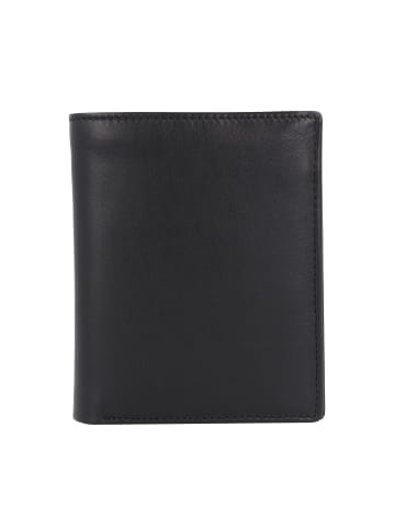 Esquire Frankfurt Geldbörse RFID Schutz Leder 9.5 cm in schwarz