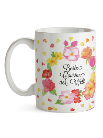 Mr. & Mrs. Panda Tasse Cousine mit Spruch in Keine Angabe