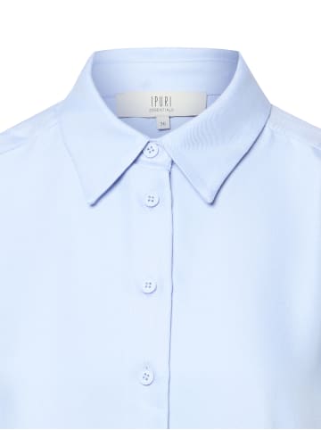 IPURI Bluse Nora in blau - 0007