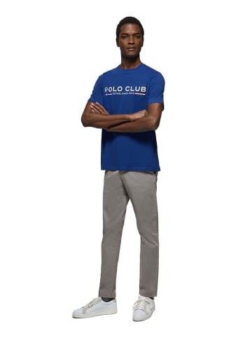 Polo Club T-Shirt in Royal Blau