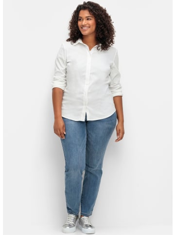 sheego Skinny Jeans in blue denim