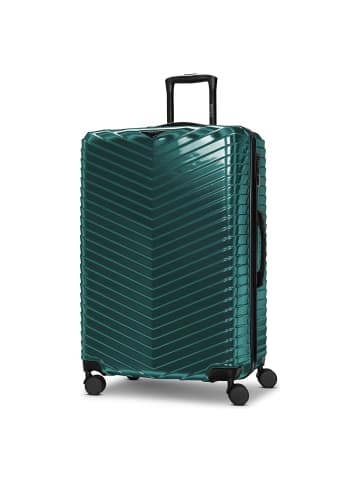 Redolz Essentials 18 2.0 4 Rollen Trolley L 76 cm mit Dehnfalte metallic-green shiny
