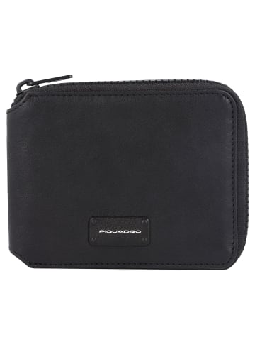 Piquadro Harper Geldbörse Leder 14 cm in black