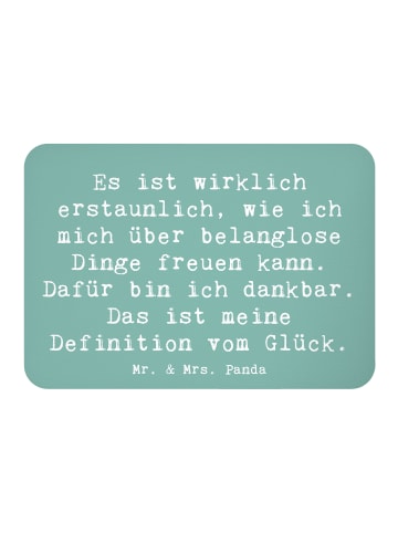 Mr. & Mrs. Panda magnet Spruch Dankbarkeit für kleine Dinge mit ... in Meeresbrise